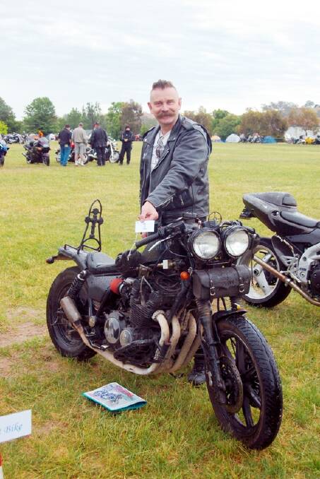 Cooma’s Alf Ryall and ‘Voodoo Child’ won the Best Rat of the 2009 Celebration of Motorcycles.