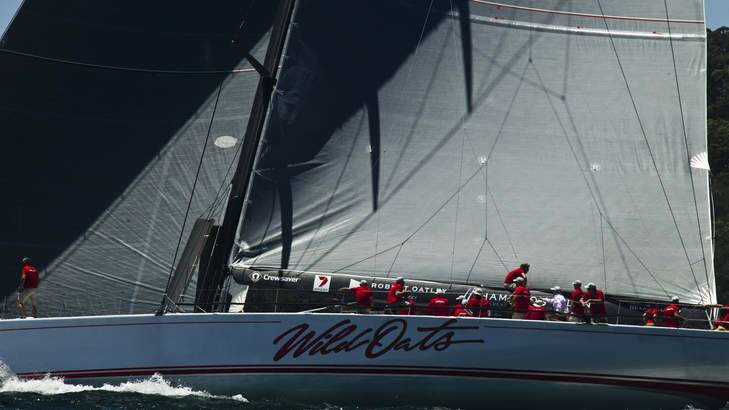 Well credentialed: Wild Oats XI will be hard to beat in the 2013 Sydney to Hobart. Photo: Nic Walker