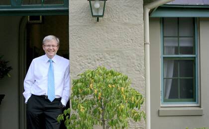 New life ... Kevin Rudd will split his time between Australia, China and the US. Photo: Wolter Peeters 
