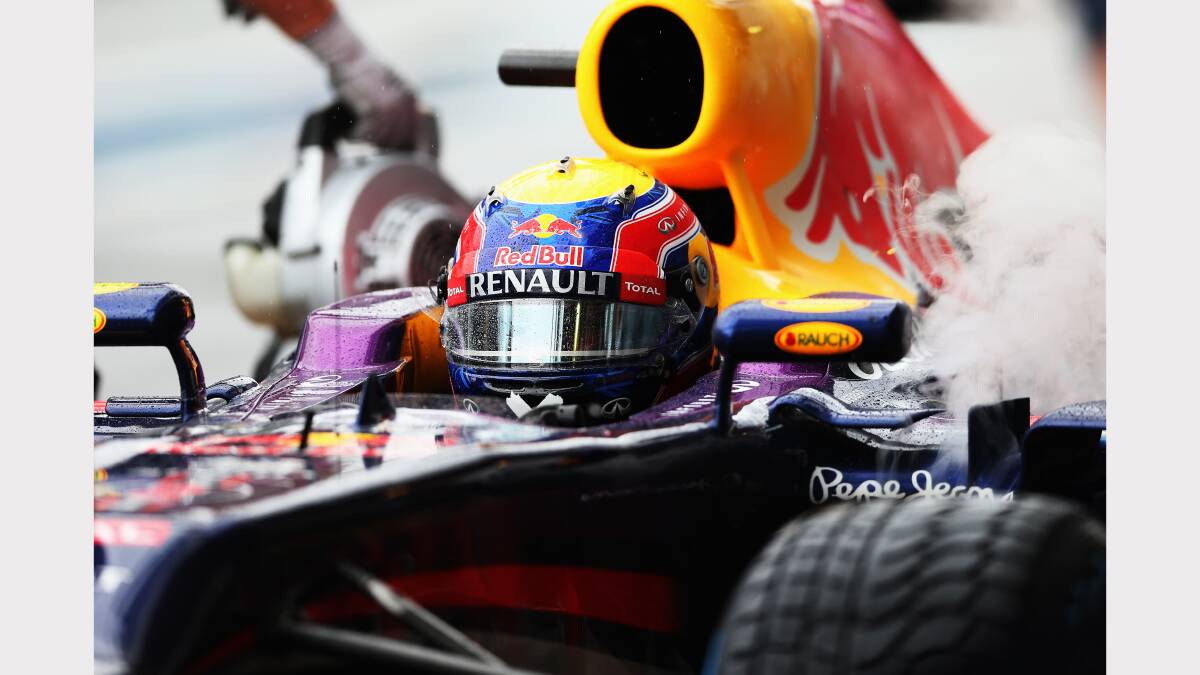 Mark Webber has qualified fourth for the Brazilian Grand Prix, his final race of his Formula One career. Photo: Getty Images. 