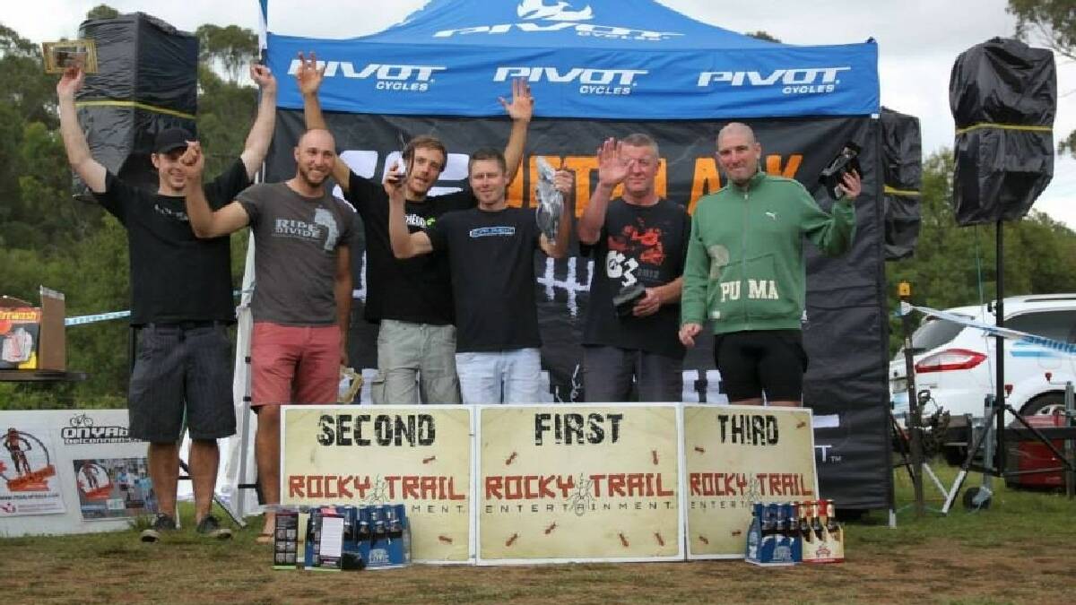 BOMBALA: Shay Wahrlich and Steven Baldwin of   Bombala ranked third in the   challenging Jet Black 24 Hour Mountain   Bike Race held in Sydney over November   30 and December 1.