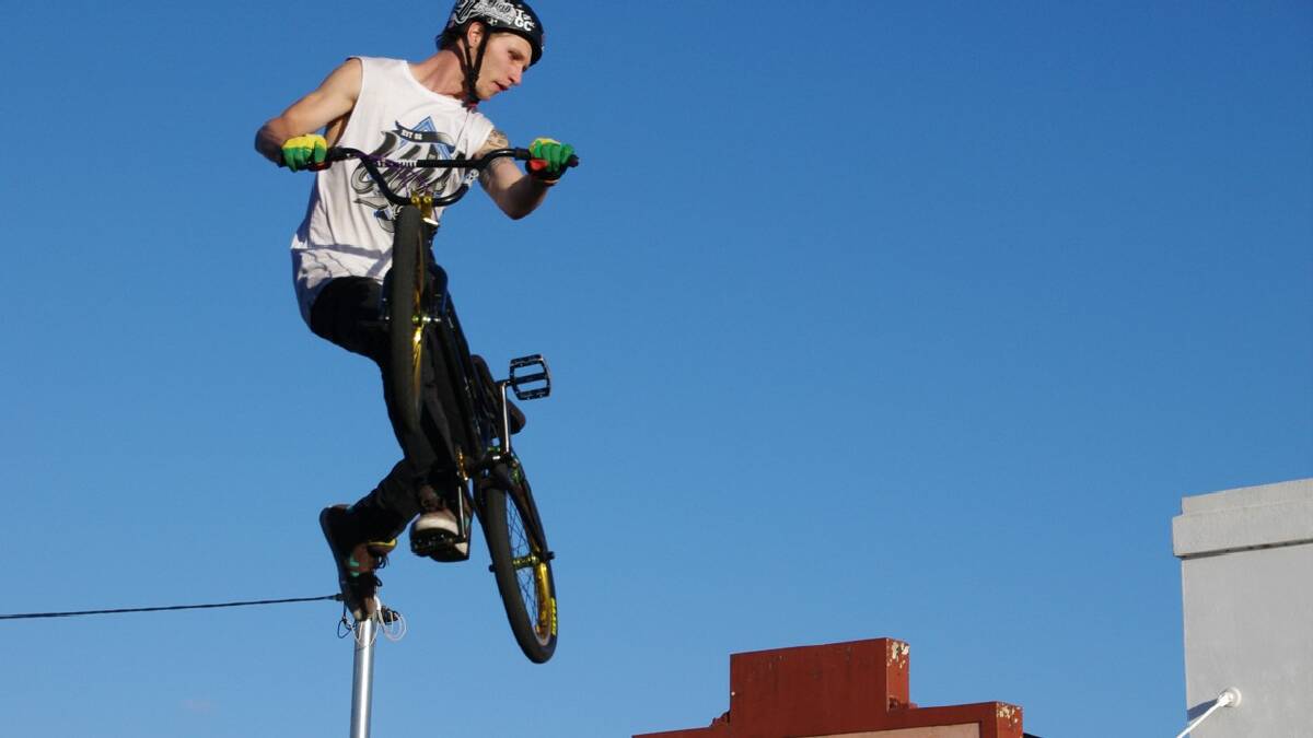 BOMBALA: The Bombala Street Carnival had plenty of entertainment on offer last Thursday evening, including BMX demonstrations that held the crowd enthralled.