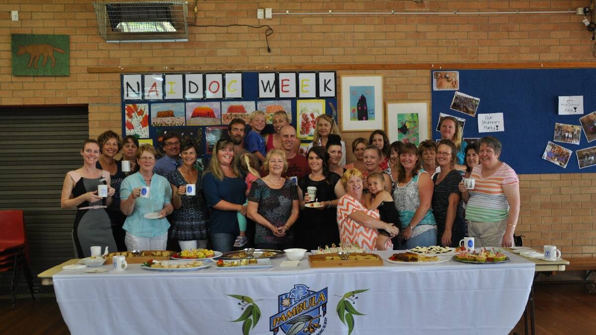  PAMBULA: The Pambula Public School P&C, parent volunteers and staff were given a formal thank you from the principal, Mark Thomson, at a delicious morning tea.