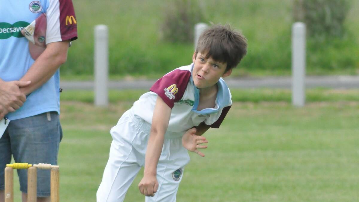 NOWRA: North Nowra Cambewarra’s Aiden Woods strives hard for his under 12s team. 