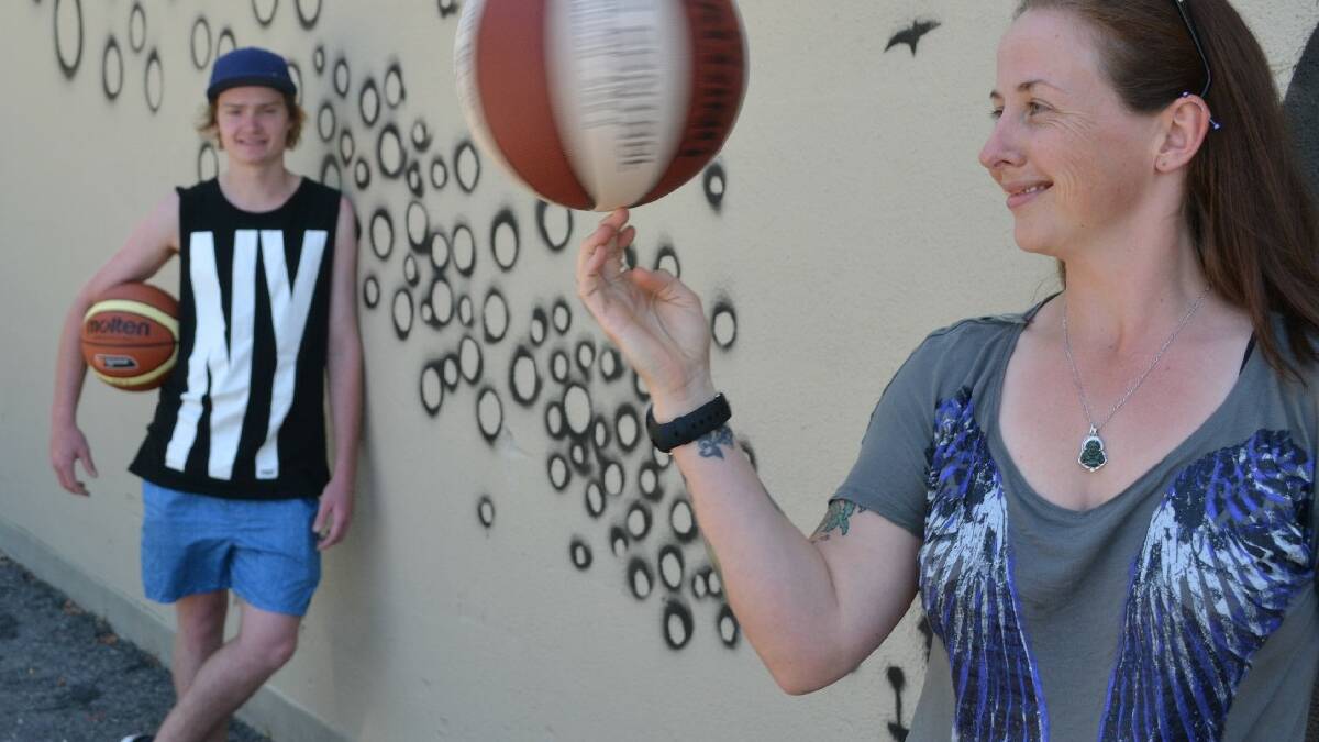 ULLADULLA: Basketballers Cath Hewitt and Jon Thompson are leading the charge for   a public basketball court close to the Ulladulla CBD.