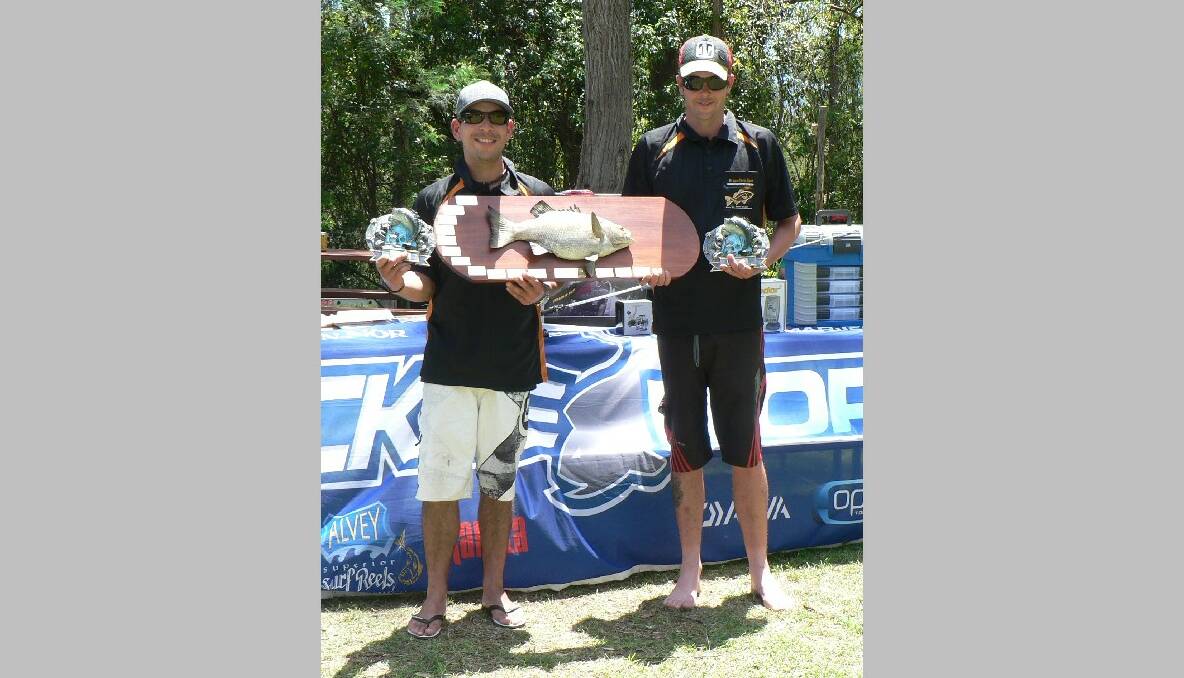 BROGO: The winning team in the Far South Coast Bass Stocking Association’s 15th annual Brogo Bass Fishing Convention was the “Bassaholics” consisting of Dean Pollard and Abe Holt.
