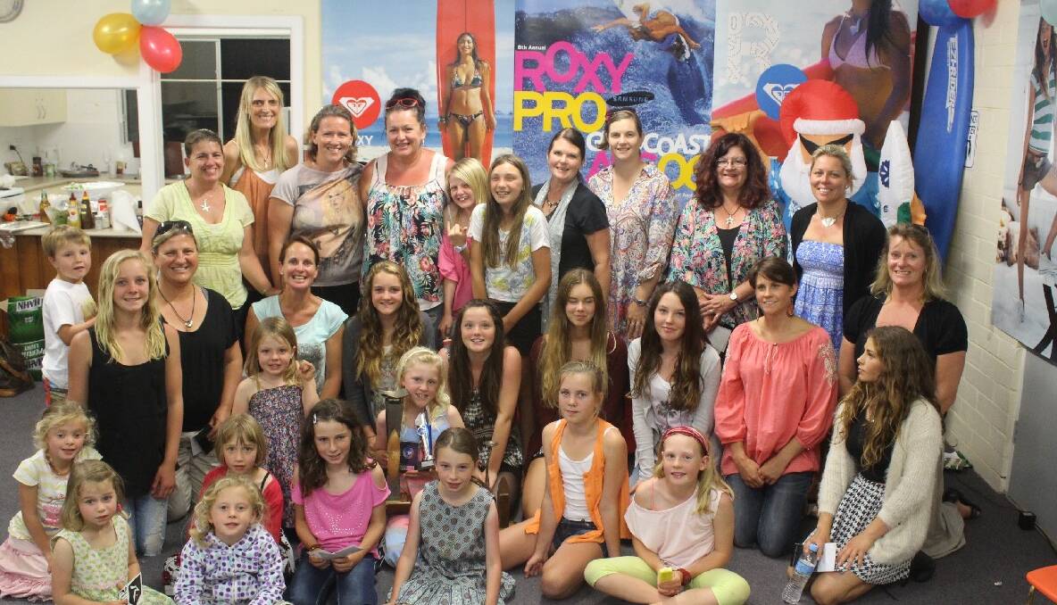 NAROOMA: THE end of the official 2013 surf season was marked by the annual presentation night for Surf Sistas recently.   