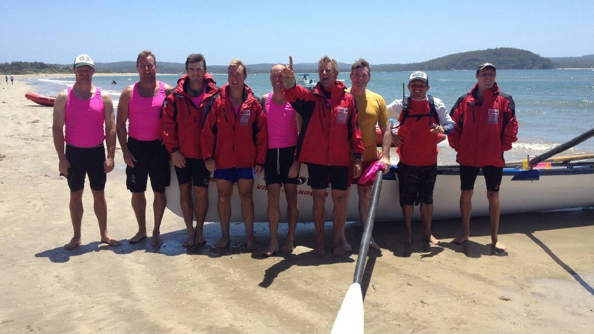  NAROOMA: Well done to the Narooma crew in the George Bass who finished first in their division and fourth overall in Sunday’s dramatic shortened first stage of the George Bass Marathon.