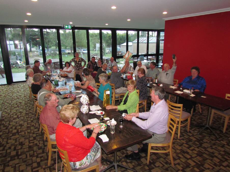 The Bombala Lions Club enjoyed its Christmas party at the new look Globe Hotel on Saturday. 