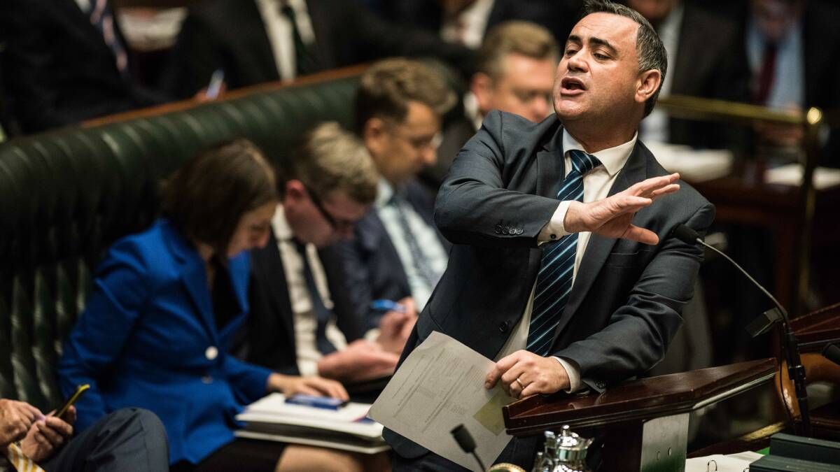 ATTACK: Monaro MP and NSW Deputy Premier John Barilaro has caused a stir after calling for Malcolm Turnbull's resignation. Photo: Wolter Peeters