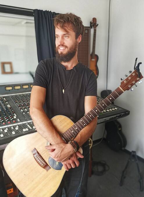 Ricky Bloomfield is selling his Merimbula School of Music, with fellow teacher Nick Keeling taking on the business for next year. Photo: Ben Smyth