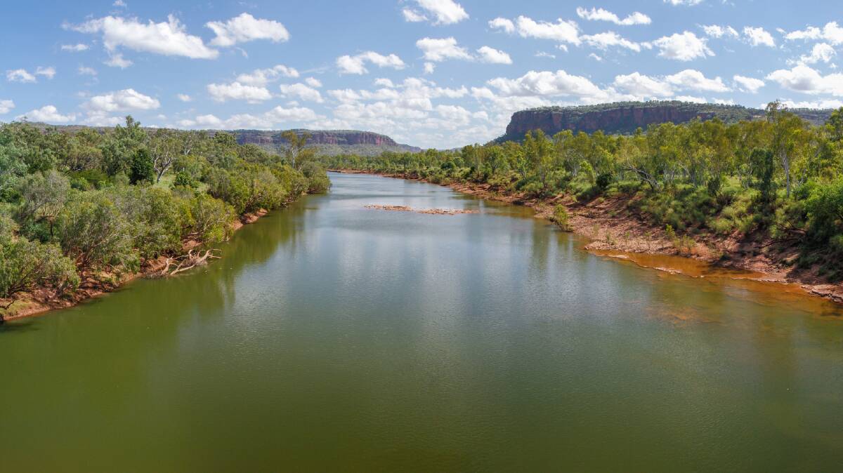 The Victoria River in the Northern Territory - where quiet dignity came in handy. Photo: file