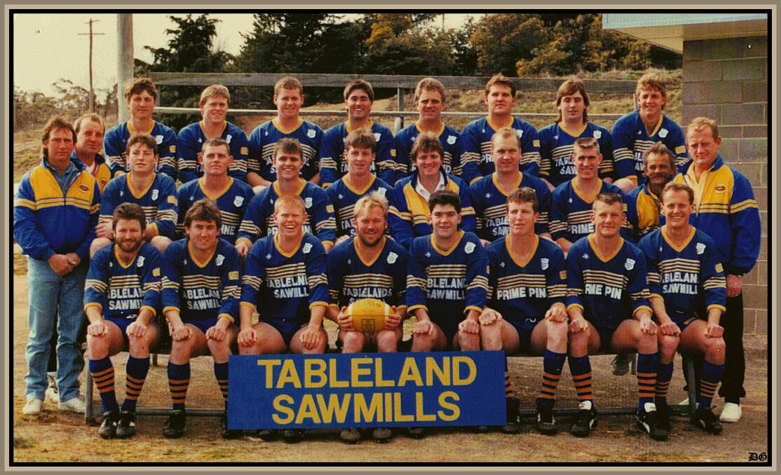 PAST TIMES: Do you recognise anyone in this photo taken 27 years ago of the 1991 Bombala rugby league squad? 