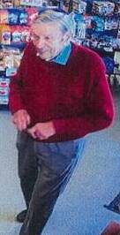 Ronald McMaster was last seen wearing a red jumper over a blue shirt and grey trousers. 