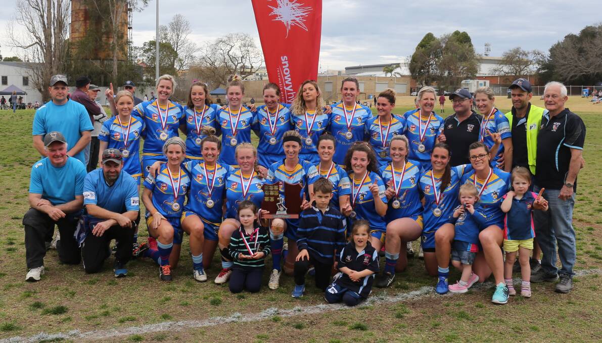 CHAMPIONS: The Bombala High Heelers won the premiership on Sunday, coming out on top over the Bega Chicks 10-6 in a match held at the Bega Recreation Ground. 