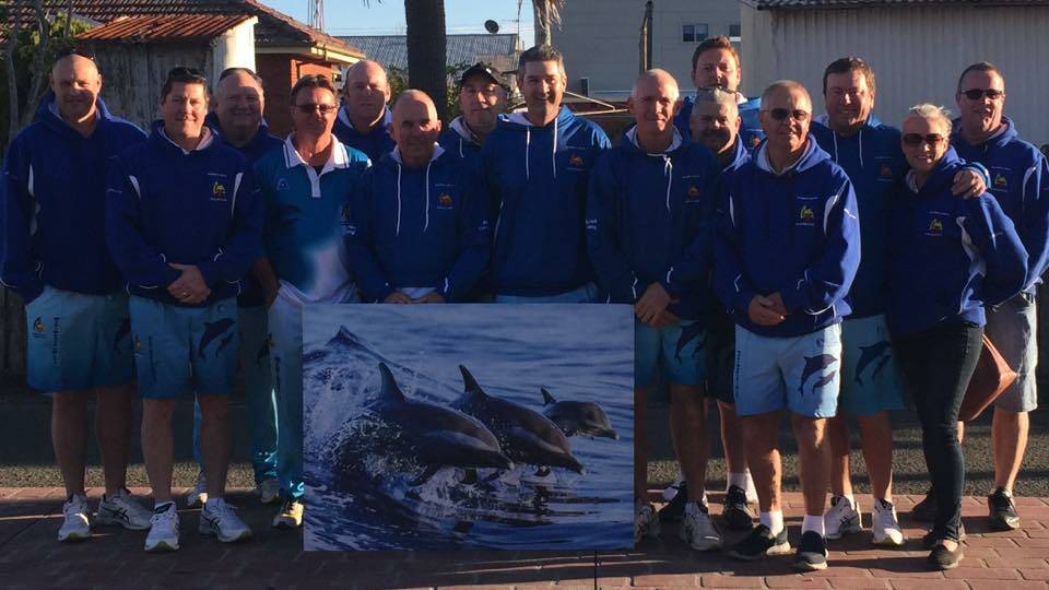 The Merimbula Dolphins division one pennant side headed to Malua Bay this weekend for a friendly with their northern neighbours to help raise funds for the rebuild. 
