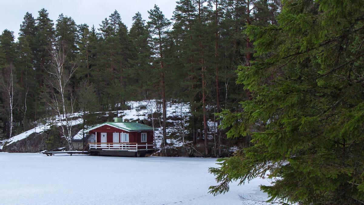The small recreational cabin common in rural areas of Finland.