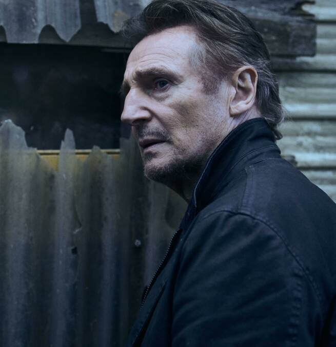 Action hero Liam Neeson stars as an FBI off-the-books "fixer" in Blacklight. Picture: Supplied.
