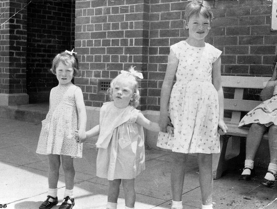 Golden Oldie: This week's Golden Oldie is of three little girls on the street in Bombala. Does anyone recognise who they are? .