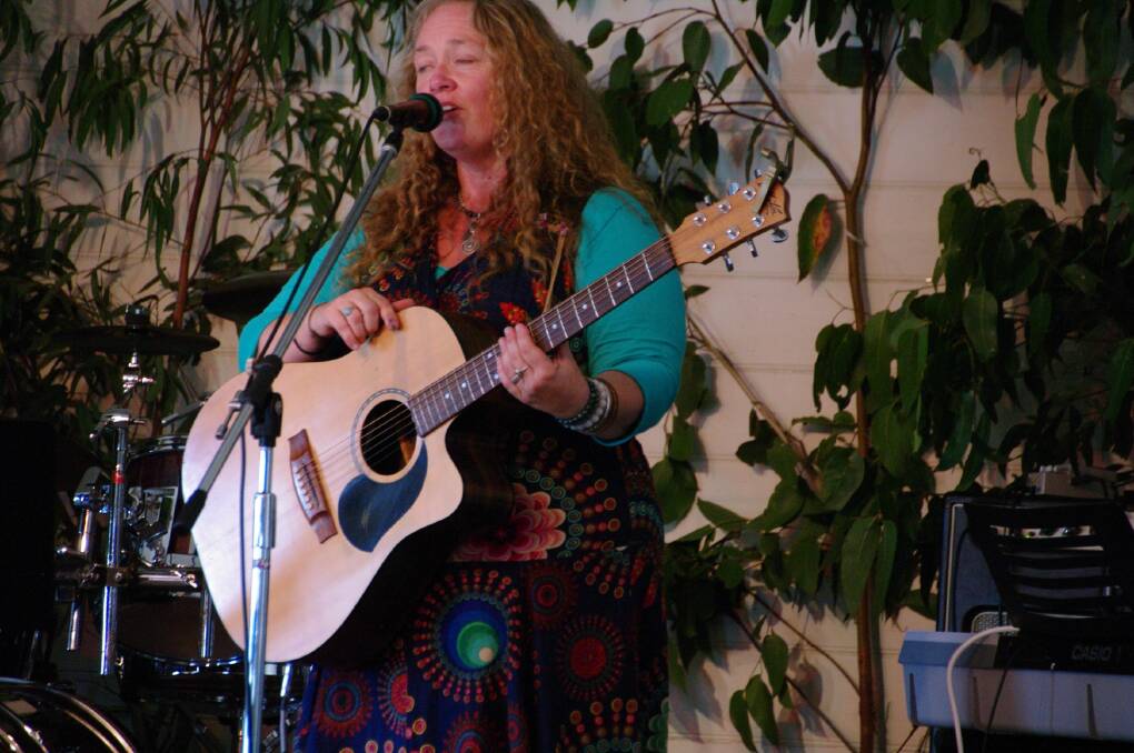 Entertaining the audience at the 33rd annual Cathcart Variety Concert was Sherri Olding.