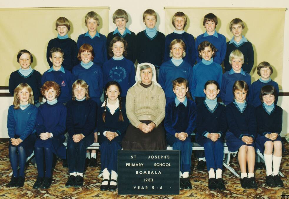 GOLDEN OLDIE: This week's Golden Oldie is of St Joseph's Primary School, Bombala year 5 & 6 taken in 1983.  Do you recognise anyone?  If you do we would love to hear from you.