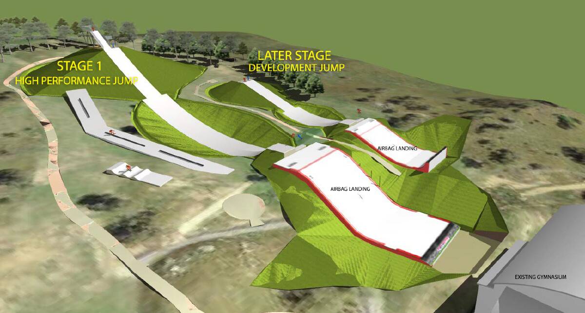 The proposed National Snowsports Training Centre at Jindabyne.