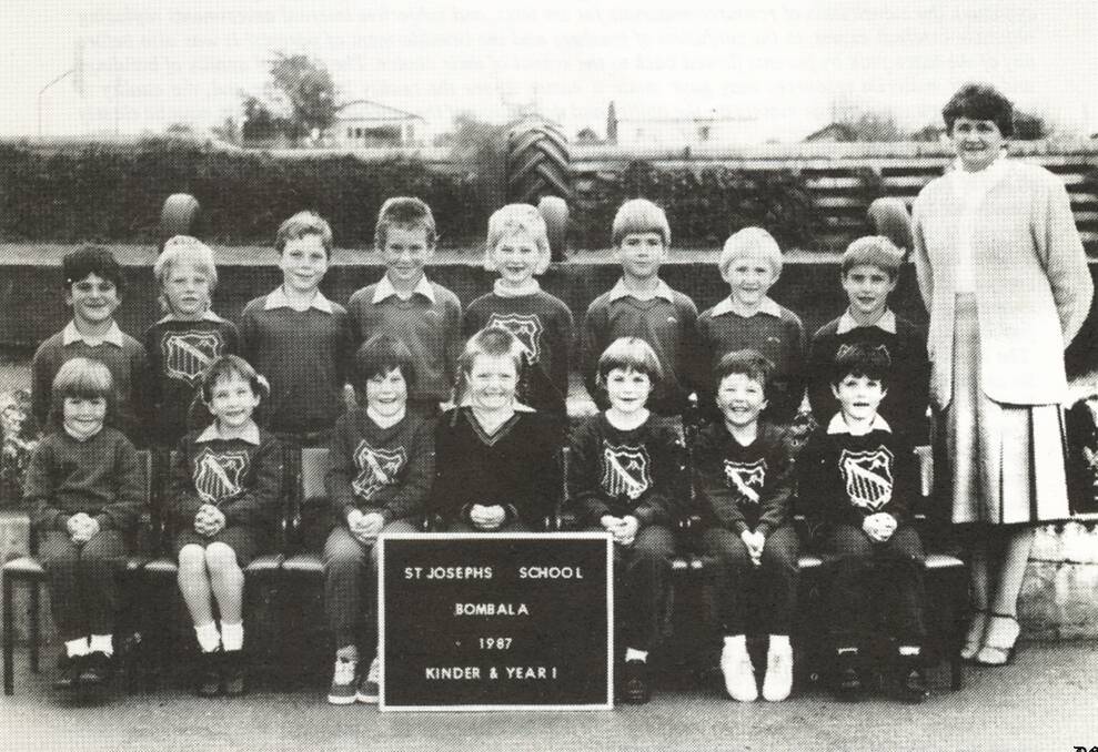 GOLDEN OLDIE: This week's Golden Oldie is a St. Joseph's Primary School photo of kindergarten and year 1 students taken in 1987. Do you recognise anyone? We would love to hear from you if you do.