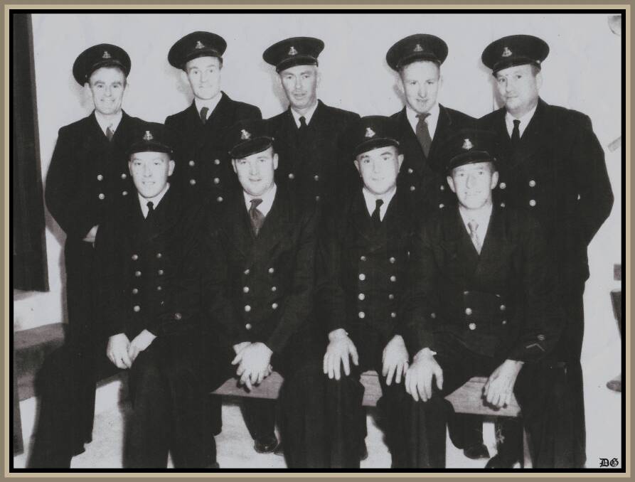 GOLDEN OLDIE: Bombala firefighters during the 1960's and what a handsome looking brigade they are.  Does anyone recognise any of the faces in the photo. 