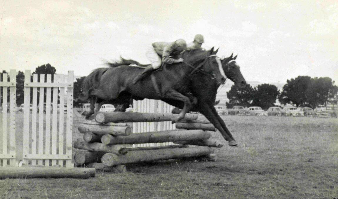 Golden Oldie: This week's Golden Oldie was taken in the 1950's of show jumping at Delegate Do you recognise either of the riders? Can you tell us about the photo?