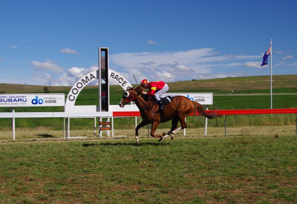Joseph and Jones trained, Bombala's Girls Own goes through the post to come first in the 2017 Cooma Cup on Saturday 5 1/4 lengths from Layo Layo, third Uncle Gerry. 
