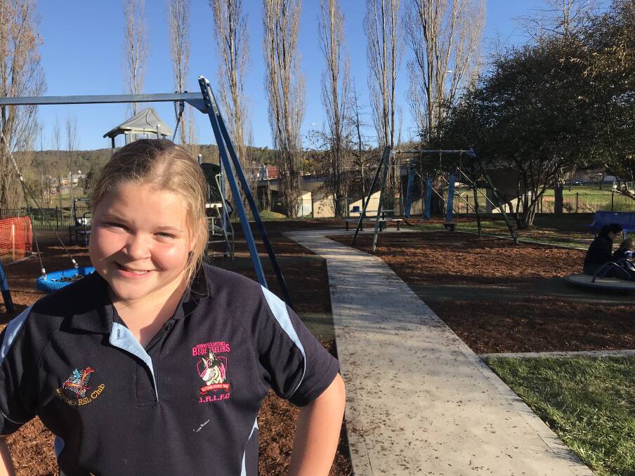 Eleven year old Charlie Campbell put pressure on council to have the playground open in time for the school holidays.