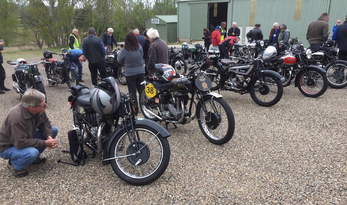 OLD BIKES: The Girder Fork rally this weekend has 36 bikes and 43 participants registered to tour the Monaro following last year's successful rally.