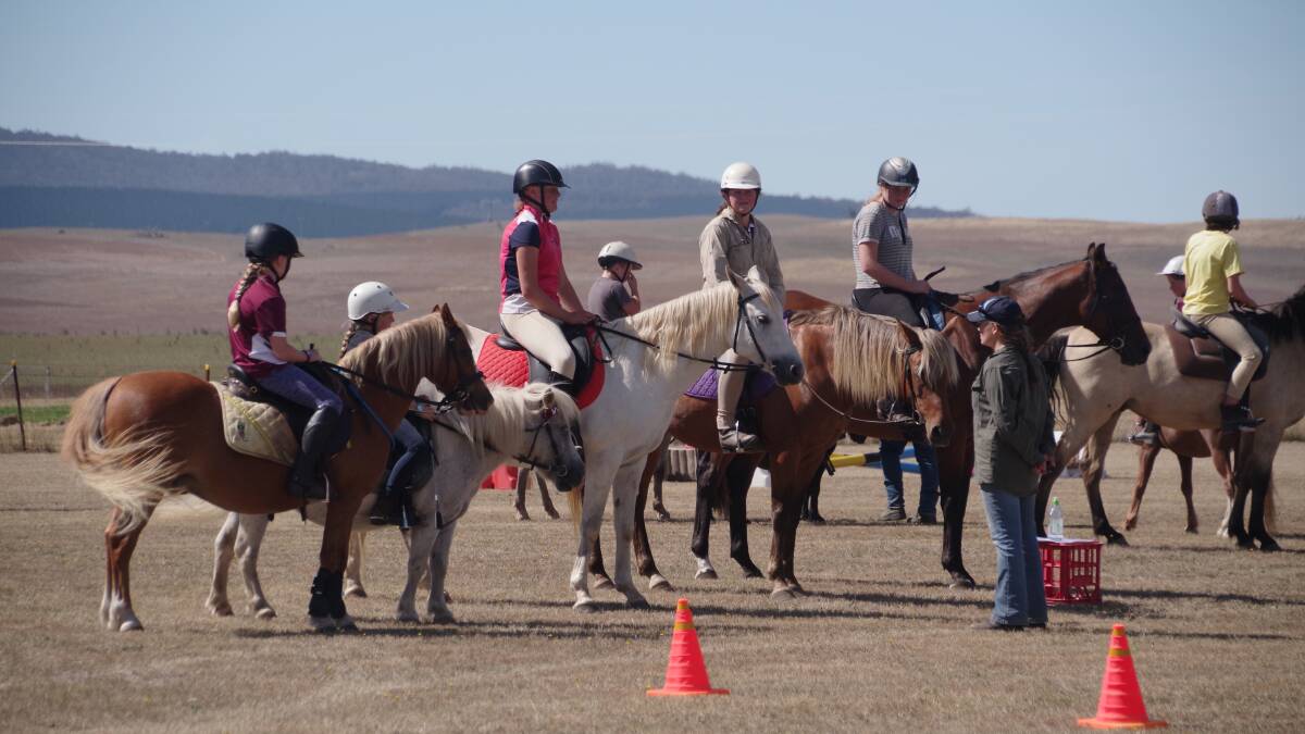 SHOW PONIES: Delegate Pony Club held their monthly rally on Sunday where they prepared for the upcoming Delegate Show.