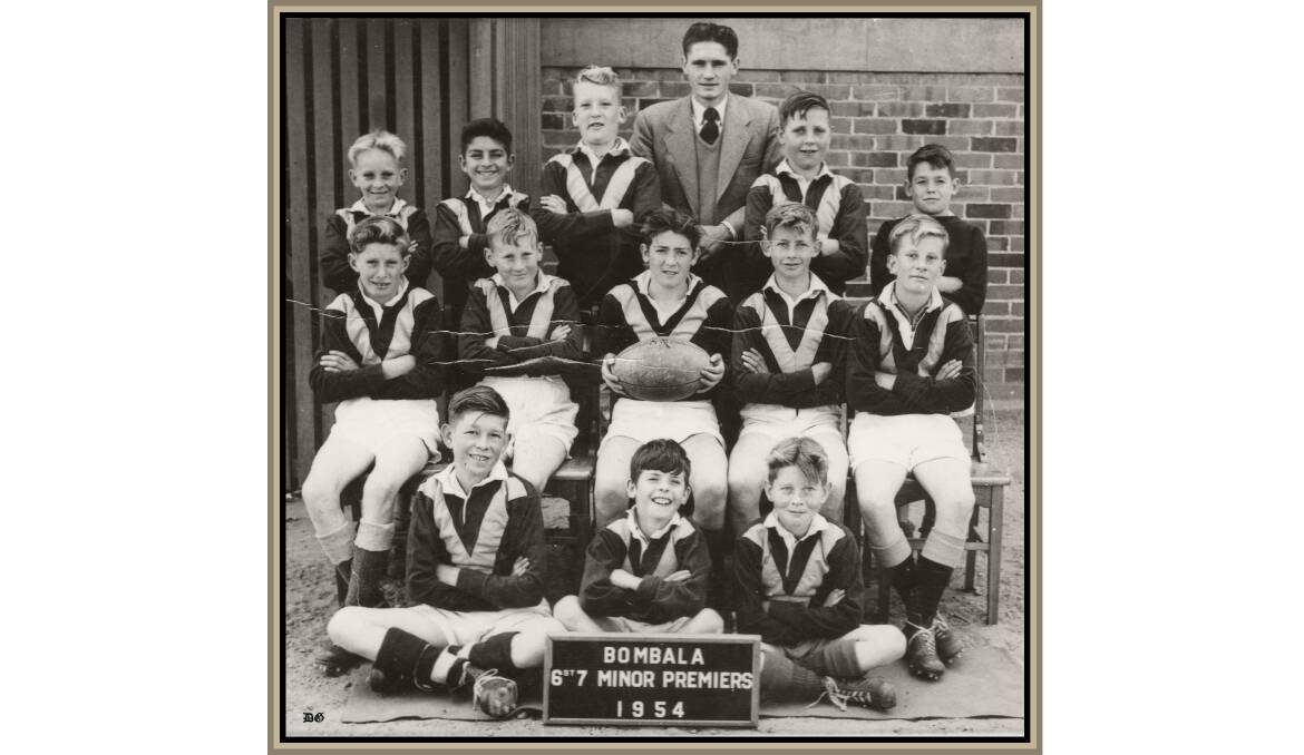 GOLDEN OLDIE: This week's Golden Oldie is of school boy footballers the Bombala 6st 7 Minor Premiers from 1954. Do you recognise anyone? 