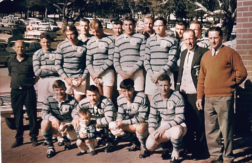 GOLDEN OLDIE: Bombala Rugby League Football Club 1966 Premiers. Do you recognise anyone in the photo? We would love to hear from you if you do.