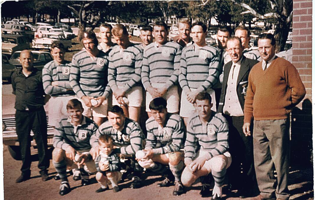 Golden Oldie: Bombala Rugby League Football Club first grade 1966 Premiership winning team that will be celebrated in the footy club's upcoming Heritage round.
