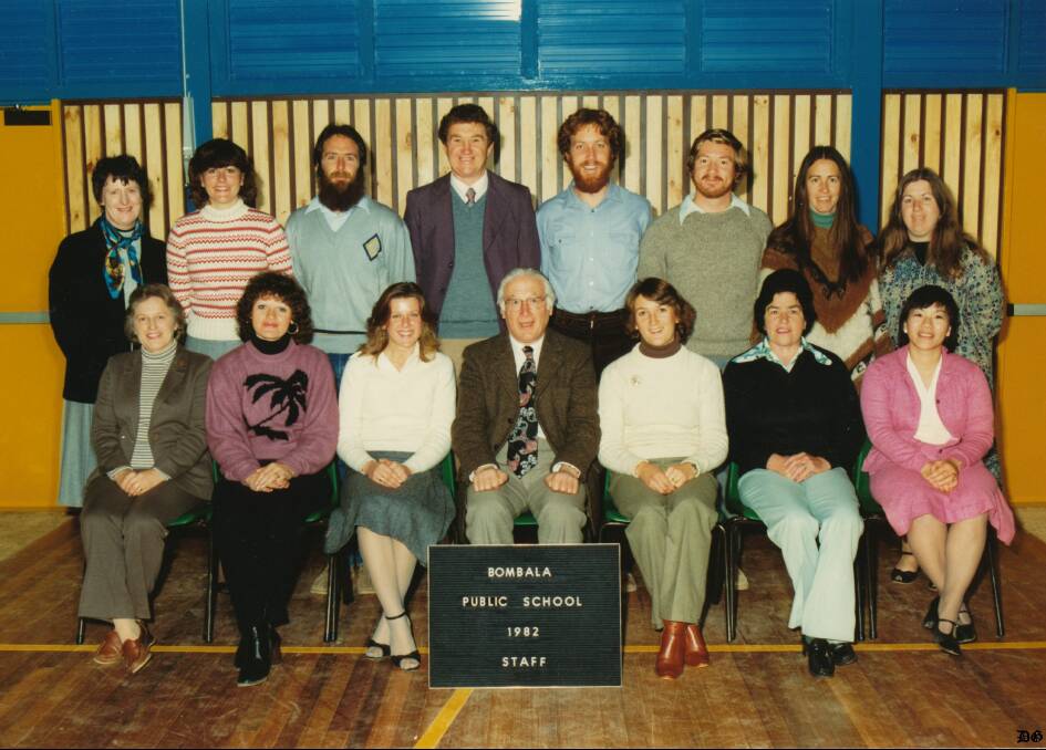 GOLDEN OLDIE: Staff at Bombala Public School taken back in 1982. Do you recognise anyone in this photo? We would love to hear from you if you do.
