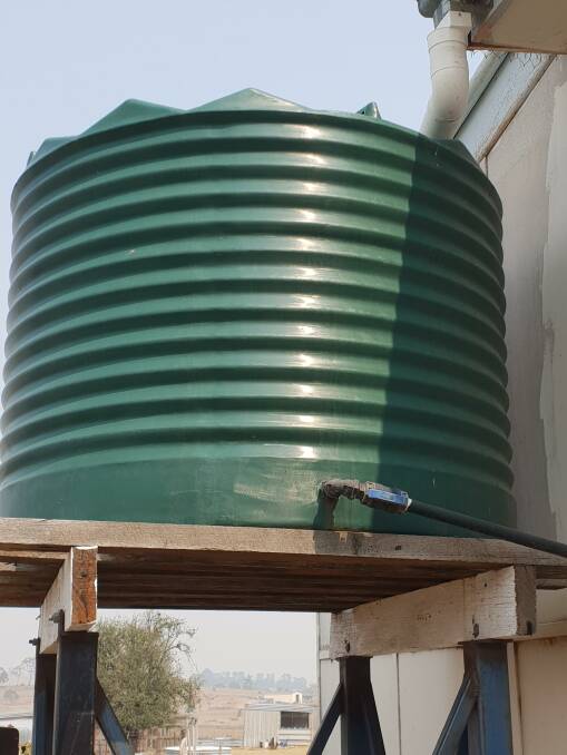 Has your rainwater tank been impacted by bush fire?