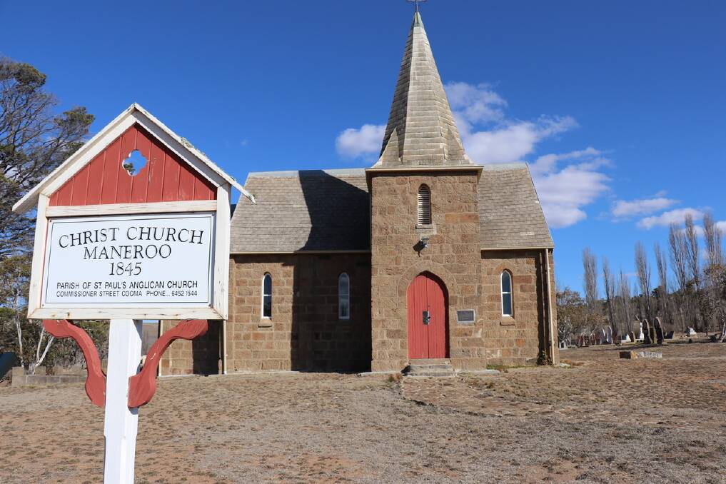 Fundraising for Monaro's oldest church