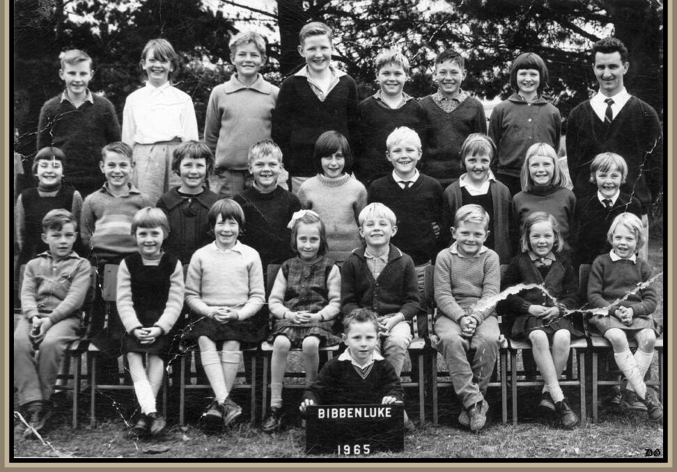 Last week's Golden Oldie taken in 1965 of the Bibbenluke School.