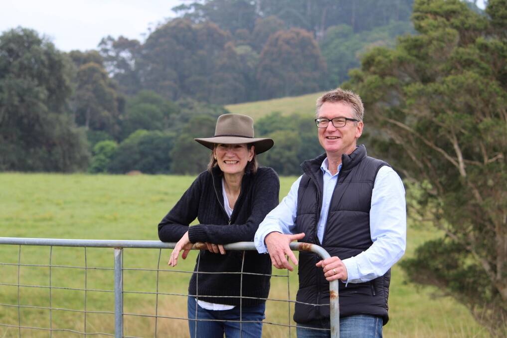 David and Kim King relocated from Sydney to Berry on the south coast five years ago. Photo Amanda Ardler.