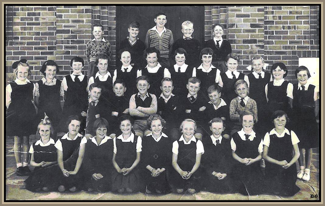 Last week's Golden Oldie of students at St. Joseph's Bombala taken sometime in the 1950's. Unfortunately we didn't manage to get all the names... can you help us out?