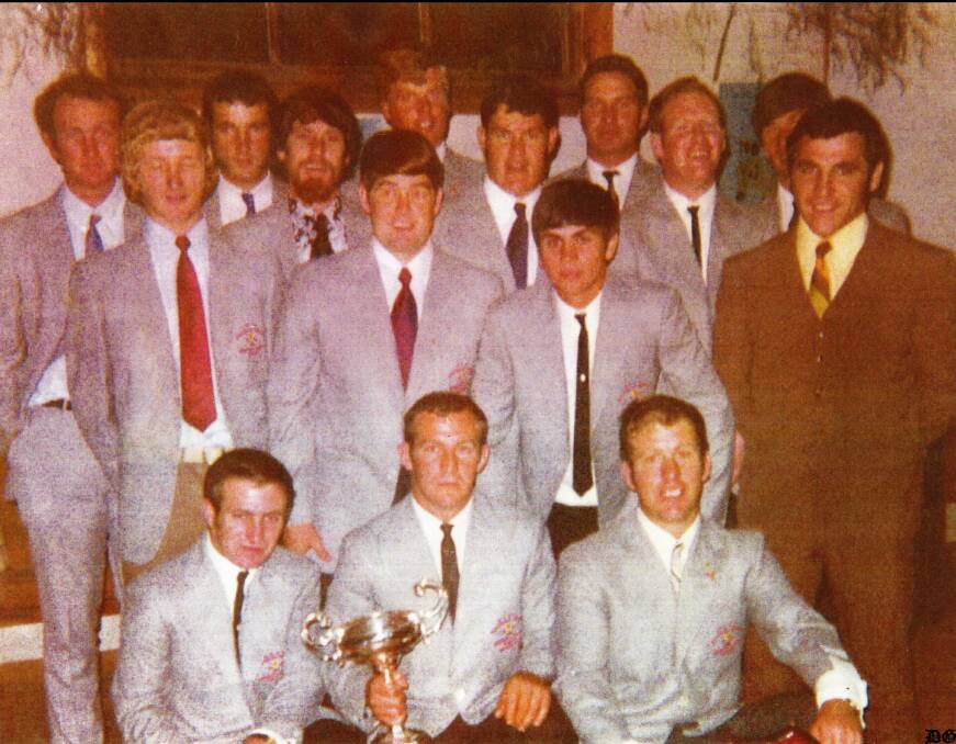 GOLDEN OLDIE: This week's Golden Oldie is of the Delegate First Grade Rugby League team at the Blazer Ball in 1969. Do you recognise anyone? We'd love to hear from you if you do.