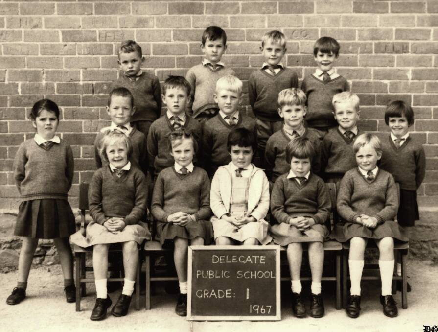 GOLDEN OLDIE:  This week's Golden Oldie takes us back to 1967 and is a photo of Grade 1 at Delegate Public School.   Do you recognise anyone?
