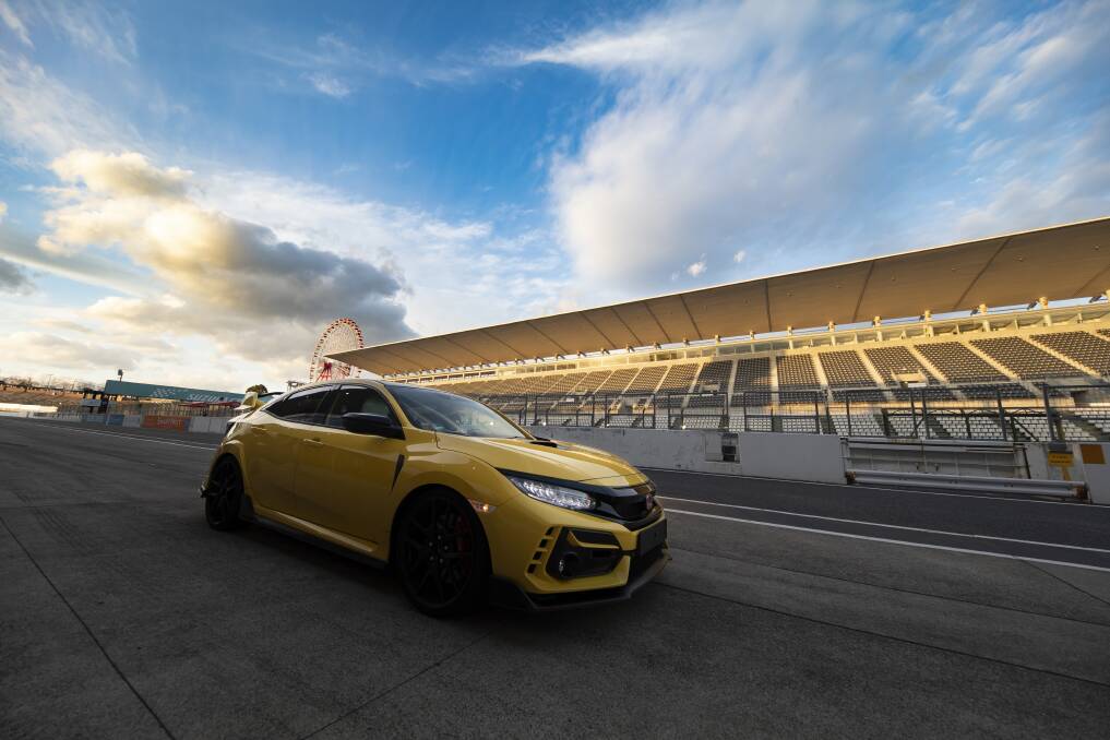 Why make such a limited edition to set a lap time? Publicity. Photo: Honda Australia.