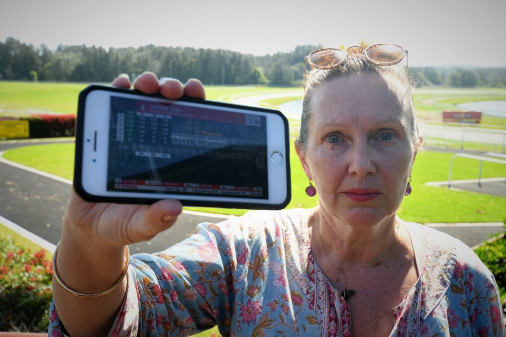 SAY NO: Leanne Charlton said no child should be watching the Melbourne Cup. Photo: Matt Attard.