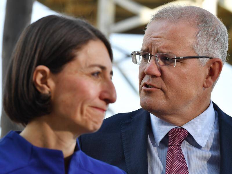 Scott Morrison will be watching voters' response to Liberal NSW Premier Gladys Berejiklian.