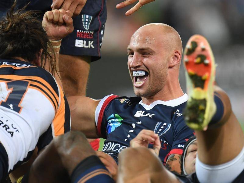 Melbourne Rebels centre Billy Meakes is among Eddie Jones' Barbarians squad for their 3-match tour.