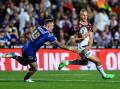 Daly Cherry-Evans was among the scorers as Manly beat fading Parramatta by 14 points. (Mark Evans/AAP PHOTOS)