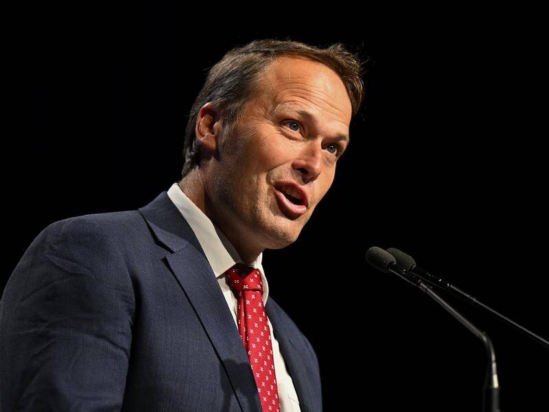 New National Farmers' Federation president David Jochinke has taken aim at the federal government. (Lukas Coch/AAP PHOTOS)